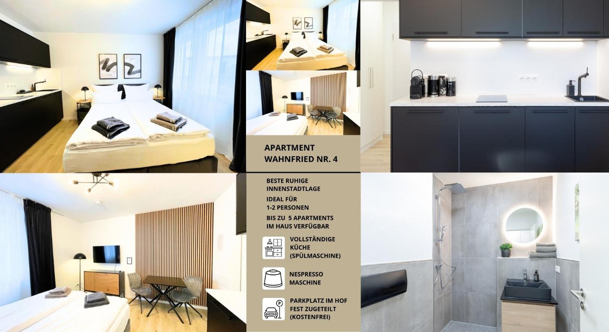 באיירוט Apartment Wahnfried No4 - Zentral Wohnen Mit Kueche Und Duschbad, Parkplatz, 300M Zur Fussgaengerzone מראה חיצוני תמונה